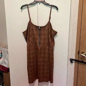 XXL No Boundaries Plaid Dress